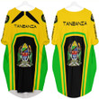 Africa Zone Clothing - Tanzania Formula One Batwing Pocket Dress A35