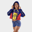 Africa Zone Clothing - Mauritius Formula One Croptop Hoodie A35