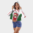 Africa Zone Clothing - Algeria Formula One Croptop Hoodie A35