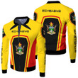Africa Zone Clothing - Zimbabwe Formula One Fleece Winter Jacket A35