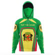Africa Zone Clothing - R.Of The Congo Formula One Hoodie Gaiter A35