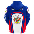 Africa Zone Clothing - Namibia Formula One Hoodie Gaiter A35