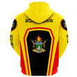Africa Zone Clothing - Zimbabwe Formula One Hoodie Gaiter A35