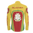 Africa Zone Clothing - Guinea Formula One Long Sleeve Button Shirt A35