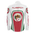 Africa Zone Clothing - Algeria Formula One Long Sleeve Button Shirt A35