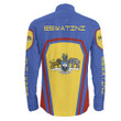 Africa Zone Clothing - Eswatini Formula One Long Sleeve Button Shirt A35