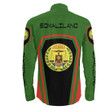 Africa Zone Clothing - Somaliland Formula One Long Sleeve Button Shirt A35