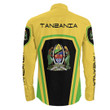 Africa Zone Clothing - Tanzania Formula One Long Sleeve Button Shirt A35