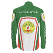 Africa Zone Clothing - Madagascar Formula One Long Sleeve Button Shirt A35