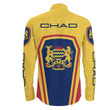 Africa Zone Clothing - Chad Formula One Long Sleeve Button Shirt A35