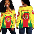 Africa Zone Clothing - Senegal Women's Off Shoulder Sweaters A35