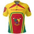 Africa Zone Clothing - Cameroon Formula One polo Shirt A35