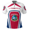 Africa Zone Clothing - Liberia Formula One polo Shirt A35