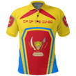 Africa Zone Clothing - Democratic Republic of the Congo Formula One polo Shirt A35