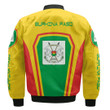 Africa Zone Clothing - Burkina Faso Formula One Zip Bomber jacket A35