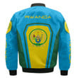 Africa Zone Clothing - Rwanda Formula One Zip Bomber jacket A35