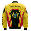 Africa Zone Clothing - Ghana Formula One Zip Bomber jacket A35