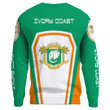 Africa Zone Clothing - Ivory Coast Formula One Sweatshirt A35