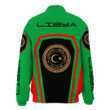 Africa Zone Clothing - Libya Formula One Thicken Stand Collar Jacket A35