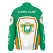 Africa Zone Clothing - Ivory Coast Formula One Thicken Stand Collar Jacket A35