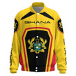 Africa Zone Clothing - Ghana Formula One Thicken Stand Collar Jacket A35