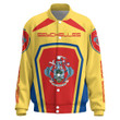 Africa Zone Clothing - Seychelles Formula One Thicken Stand Collar Jacket A35