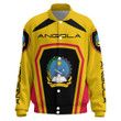 Africa Zone Clothing - Angola Formula One Thicken Stand Collar Jacket A35