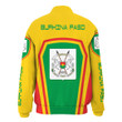 Africa Zone Clothing - Burkina Faso Formula One Thicken Stand Collar Jacket A35