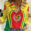 Africa Zone Clothing - Senegal Formula One Women's Casual Shirt A35