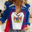 Africa Zone Clothing - Namibia Formula One Women's Casual Shirt A35