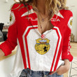 Africa Zone Clothing - Tunisia Formula One Women's Casual Shirt A35