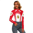 Africa Zone Clothing - Tunisia Formula One Women's Stretchable Turtleneck Top A35