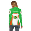 Africa Zone Clothing - Niger Formula One Women's Stretchable Turtleneck Top A35