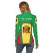 Africa Zone Clothing - Republic of the Congo Formula One Women's Stretchable Turtleneck Top A35