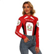 Africa Zone Clothing - Western Sahara Formula One Women's Stretchable Turtleneck Top A35