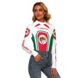 Africa Zone Clothing - Algeria Formula One Women's Stretchable Turtleneck Top A35