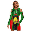 Africa Zone Clothing - Somaliland Formula One Women's Tight Dress A35