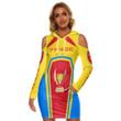 Africa Zone Clothing - Democratic Republic of the Congo Formula One Women's Tight Dress A35