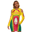 Africa Zone Clothing - Togo  Formula One Women's Tight Dress A35