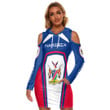 Africa Zone Clothing - Namibia Formula One Women's Tight Dress A35