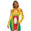 Africa Zone Clothing - Guinea Formula One Women's Tight Dress A35