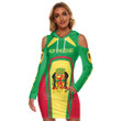 Africa Zone Clothing - Republic of the Congo Formula One Women's Tight Dress A35