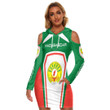 Africa Zone Clothing - Madagascar Formula One Women's Tight Dress A35