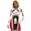 Africa Zone Clothing - Egypt Formula One Women's Tight Dress A35