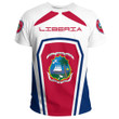 Africa Zone Clothing - Liberia Formula One T-shirt A35