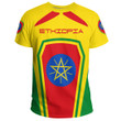 Africa Zone Clothing - Ethiopia  Formula One T-shirt A35