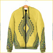 Africa Zone Clothing - Africa Neck Dashiki - Hooded Padded Jacket A95 | Africa Zone
