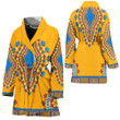 Africa Zone Clothing - Neck Africa Dashiki - Bath Robe A95 | Africa Zone