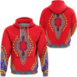 Africa Zone Clothing - Neck Dashiki Africa - Hoodie A95 | Africa Zone