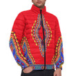 Africa Zone Clothing - Neck Dashiki Africa - Padded Jacket A95 | Africa Zone